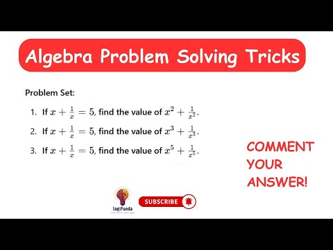Algebra Problem Solving Tricks | Short Method #algebra #algebratricks #maths #mathstricks