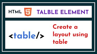HTML Tutorial for Beginners in Hindi | Part 8 | HTML Table |  Frontend Flow