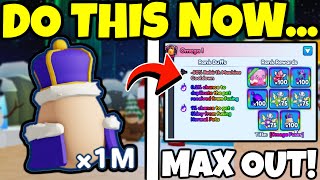 DO THIS NOW to MAX OUT MILESTONES in NEW Bubble Gum Simulator INFINITY UPDATE