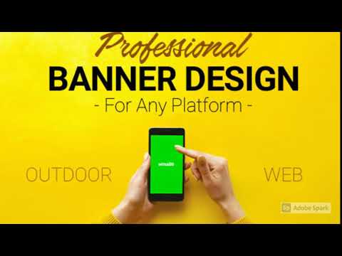 I will design any banners for web or outdoor advertising