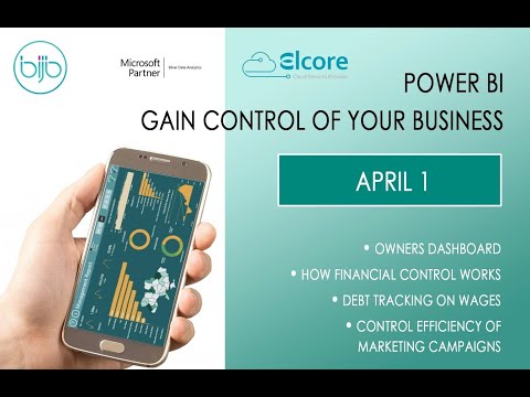 Webinar  "Power BI  Gain control of your business"