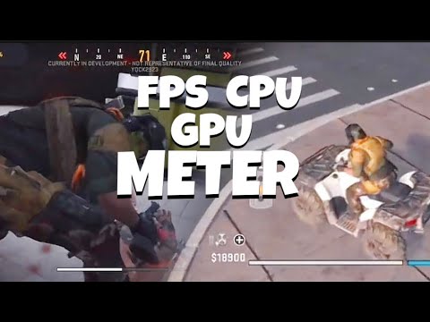 Warzone Mobile Gameplay With FPS,CPU and GPU Meter…. (Closed Alpha)
