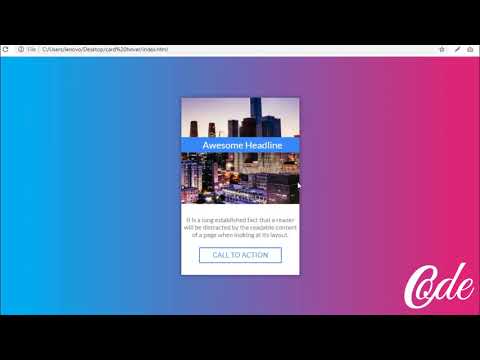CSS Card Hover Effects   Html & CSS