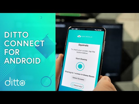 How to Screen Mirror Android Devices with Ditto Connect