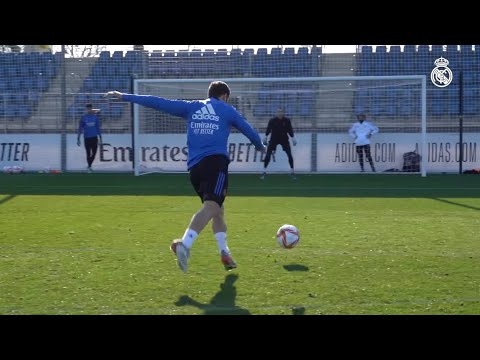 レアルマドリード シュート練習 2021.12~2022.1 Real Madrid: Shooting Practice