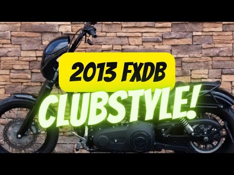 2013 FXDB Dyna Street Bob | Club style