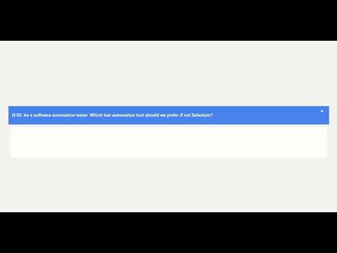 selenium interview question 02 #Selenium #TestAutomation #Java #WebTesting #SoftwareTesting