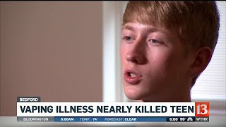 Teen warns others about vaping