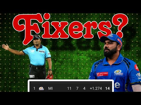 Are Mumbai Indians fixers? || Mumbai Indians winning ipl 2025 #ipl