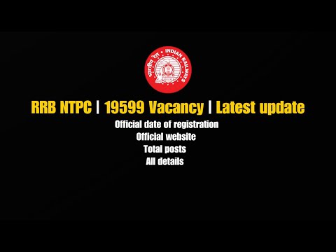 RRB NTPC NEW VACANCY 2024 | RAILWAY NTPC TOTAL VACANCY 2024 /SYLLABUS /AGE LIMIT/SALARY