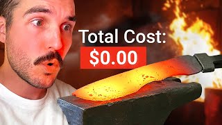 I Tried Forging a Knife for FREE