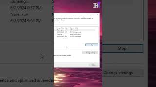 PC OPTIMIZATION TIPS Part-15 : Optimize Drives 🔥 [HINDI] #shorts #pctips #drive