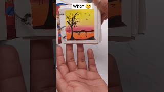 easy and simple mini painting idea for bigginer #jart#minipainting#howto#easyandsimple#tiktokart#art