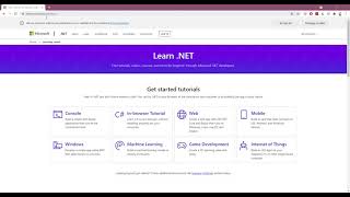 Where to learn dot net