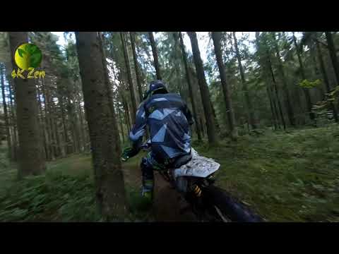 A Drone's Day Out With The Bikes - 4K Zen