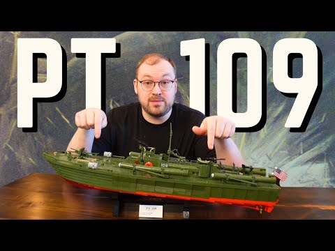 Inside the COBI PT-109 (History & Review) | Brick Built History #lego #cobitoys #cobibricks