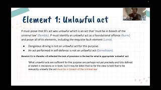 LSS Week 10 Criminal Law Tutorial