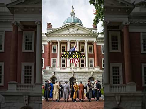 How the 1787 Constitution Changed the Fate of Modern America! #shorts #history #facts