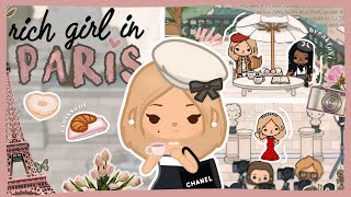 PARIS diaries 🥐: luxury hotel, fashion week, shopping, fancy restaurants | toca boca world 🎀