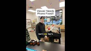 VIEWER NEEDS PHONE FIXED!!! #education #brokenfix #smartphone #tech #problemfix #cellphone