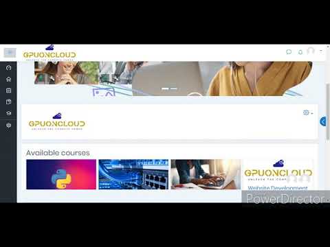 Learning Management System Demo by GPUonCLOUD