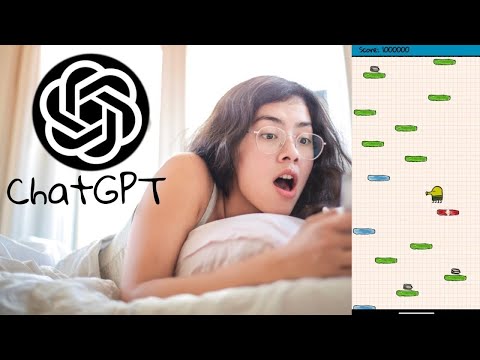 Coding Doodle Jump for Android with ChatGPT [extended version]
