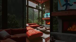Heavy Rain on Window for Sleep & Focus | Relaxing Rainstorm ASMR (No Thunder) #relaxingsound #calm