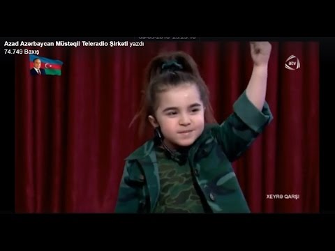 Bir böyümüş, sonra kiçilmiş 5 yaşlı Nuray Rəhmanın "Əsgər" mahnısı internetdə rekord qırır...
