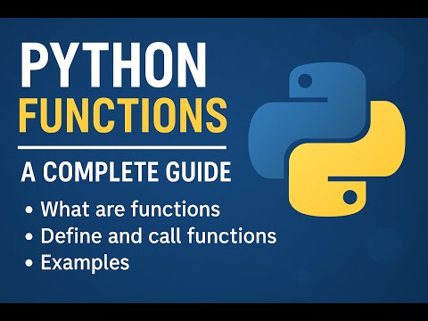 Python Functions – The Ultimate Guide for Beginners (With Examples!)