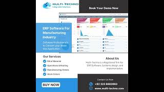 ERP Software for Manufacturing business