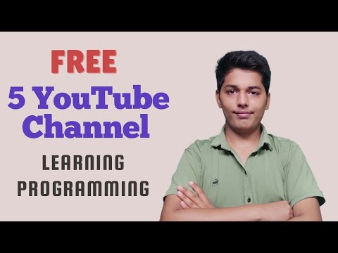 Top 5 youTube▶️ channel to learning programming 🖥🖥|||2021