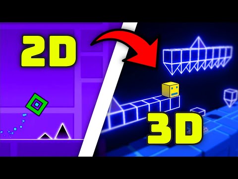 Stworzyłem GEOMETRY DASH ale w 3D