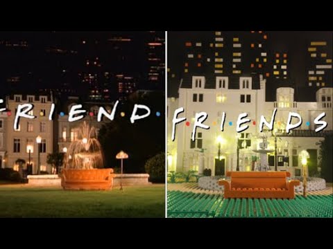 Lego Friends season 1 pilot intro split screen