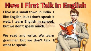 How I First Talk In English || Graded Reader || Improve Your English || Listen And Practice