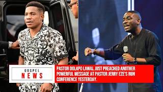 PASTOR DOLAPO LAWAL JUST PREACHED ANOTHER POWERFUL MESSAGE AT PASTOR JERRY EZE'S RUN CONFERENCE