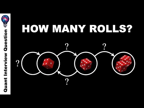 How Many Tries to Roll Consecutive Sixes? | Quant Interview Questions