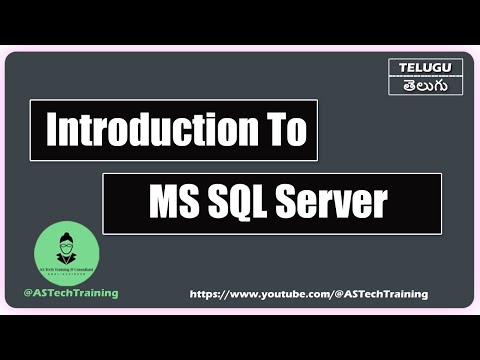 SQL Server Introduction Part-1