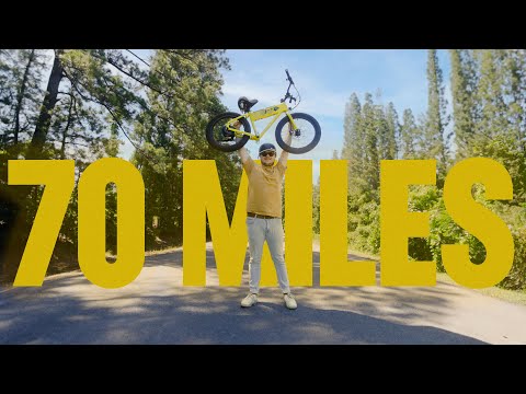 I Rode This Tiny E-Bike for 70 MILES