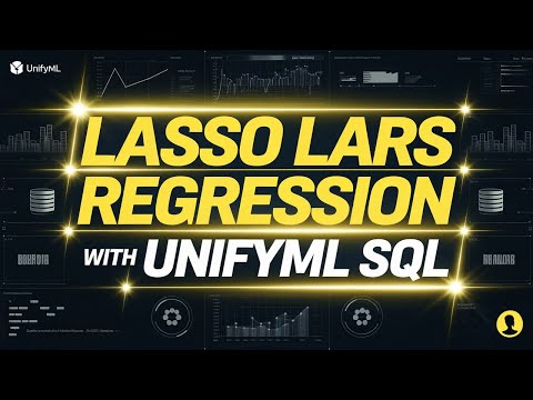 🔍 Running Scikit-Learn Lasso Lars Regression with UnifyML SQL for Precision Data Modeling 🚀