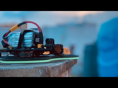 Golden hour shot with Flywoo ND16 filter for DJI O3 Air unit