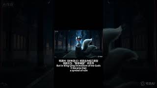 The Nine-Tailed Fox's Secret#九尾狐 #chinesemythology  #aigc #mythicalcreatures