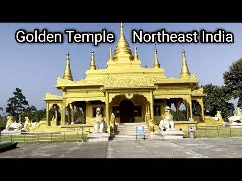 Exploring the Golden Pagoda Temple in Namsai India| Hidden Gem of Arunachal Pradesh Northeast India