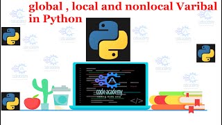 Python 019|global, local & nonlocal Variable in Python | Hindi| Priya Ranjan | code academy