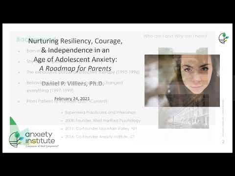 How to nurture resiliency in an age of anxiety - Dr Dan Villiers