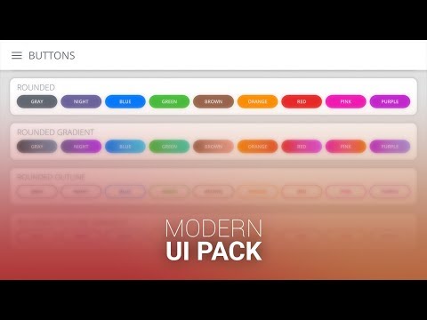 Unity - Modern UI Pack (v2.2)