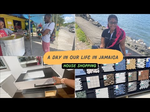 ROAD TRIP HOUSE SHOPPING| DUNNS HOME DECOR | TILE CITY | ACTIVE HOME CENTER KINGSTON JAMAICA
