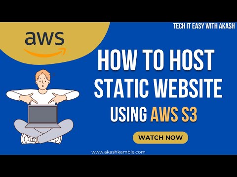 Static Website Hosting Using S3 Under 5 Minutes #amazonwebservices   #aws