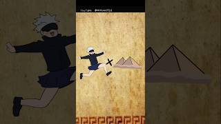 Gojo's Egyptian meme #egypt #jujutsukaisen