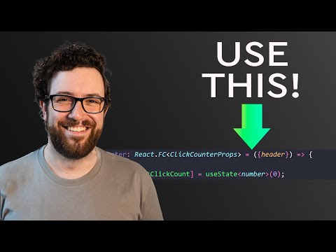 React With Typescript Tutorial |  Add Typescript To Your Project