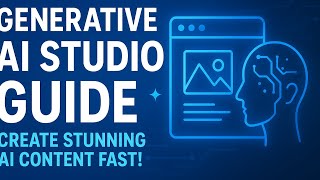 Generative AI Studio Guide: Create Stunning AI Content Fast!
